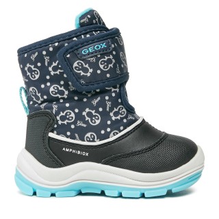Schneeschuhe Geox B Flanfil Girl B Abx B263WG 0BCMN CF4N4 M Dunkelblau
