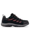 Trekkingschuhe Columbia Crestwood Waterproof 2100651 Schwarz