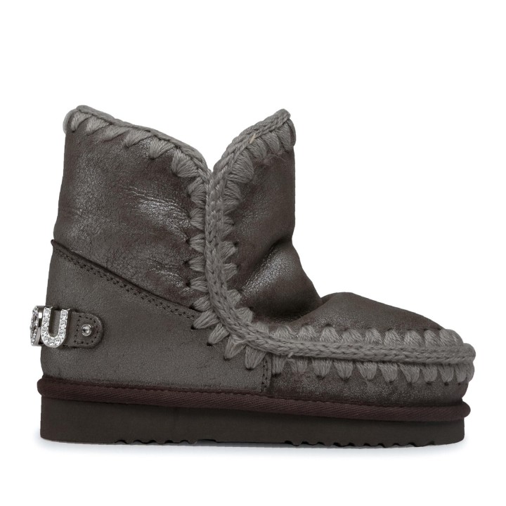 Schneeschuhe Mou Eskimo 18 With Rhinestones Logo Silberfarben