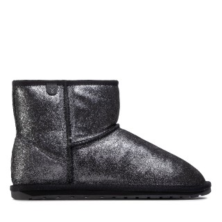 Schneeschuhe EMU Australia Wallaby Mini Metallic Teens T12358 Schwarz