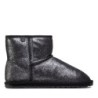 Schneeschuhe EMU Australia Wallaby Mini Metallic Teens T12358 Schwarz