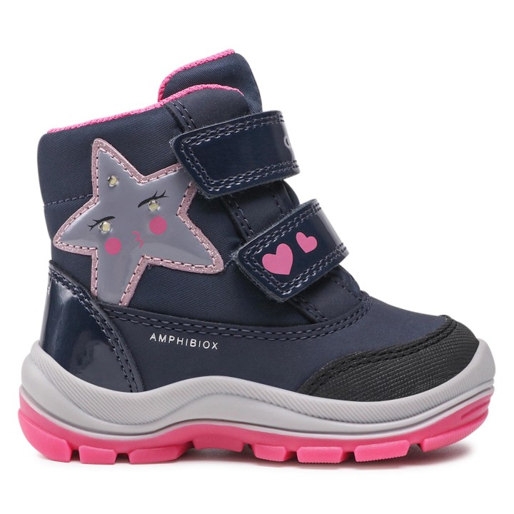 Schneeschuhe Geox B Flanfil G.B Abx A B163WA 050FU C4268 M Dunkelblau