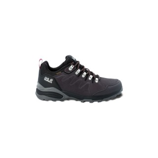Jack Wolfskin Refugio Texapore Low Women Wasserdichte Wanderschuhe Damen 37.5 miscellaneous,grey,purple Dark Steel / Purple