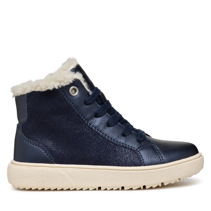 Schnürschuhe Geox J Theleven Girl B Ab J46HTA 077BC C4021 S Dunkelblau