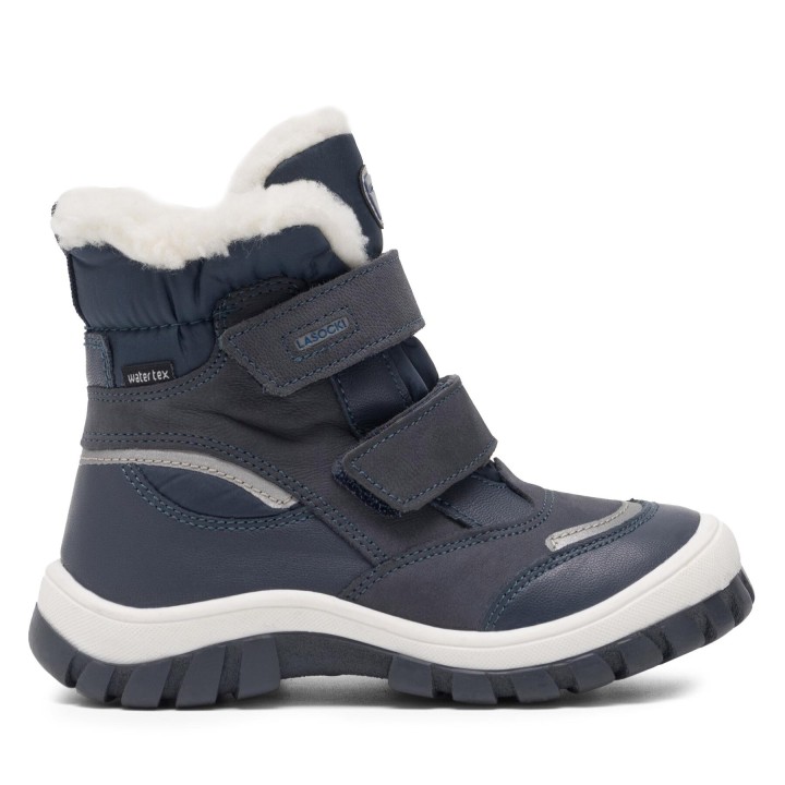 Schneeschuhe Lasocki Kids STAR CI12-1797-24A(III)CH Dunkelblau