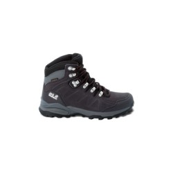 Jack Wolfskin Refugio Texapore Mid Women Wasserdichte Wanderschuhe Damen 39 miscellaneous,grey,purple Dark Steel / Purple