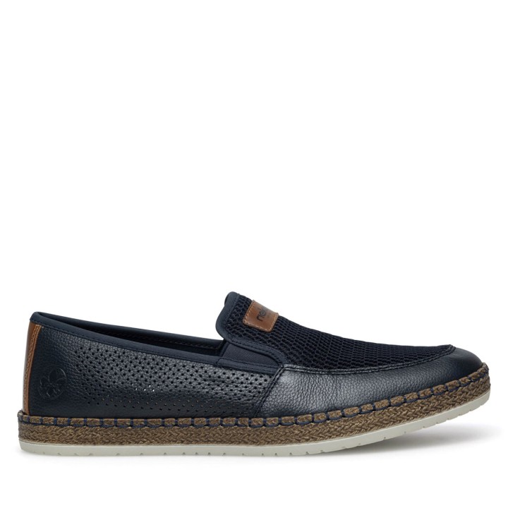 Halbschuhe Rieker B5271-14 Blau