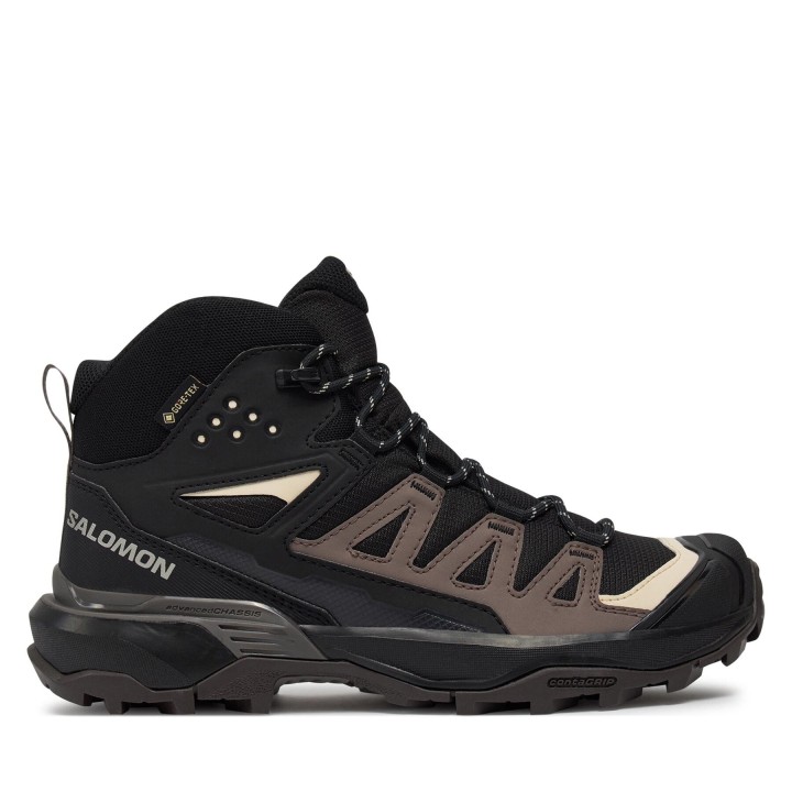 Trekkingschuhe Salomon X Ultra 360 Mid Gore-Tex L47448600 Schwarz