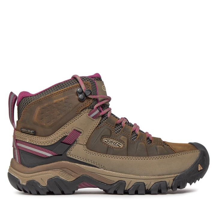 Trekkingschuhe Keen Targhee III Mid Wp 1018178 Braun