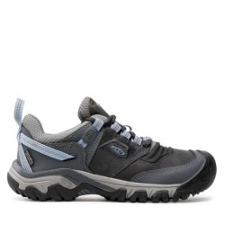 Trekkingschuhe Keen Ridge Flex Wp W 1024923 Schwarz