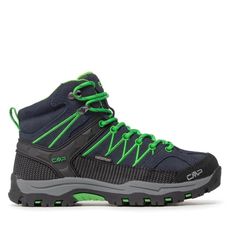 Trekkingschuhe CMP Kids Rigek Mid Trekking Shoe Wp 3Q12944J Dunkelblau