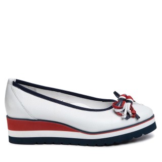 Halbschuhe R.Polański 1127 Weiß