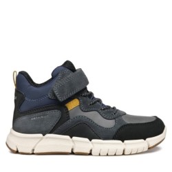 Schnürschuhe Geox J Flexyper Boy B Abx J269XA 0ME22 C0739 M Grau
