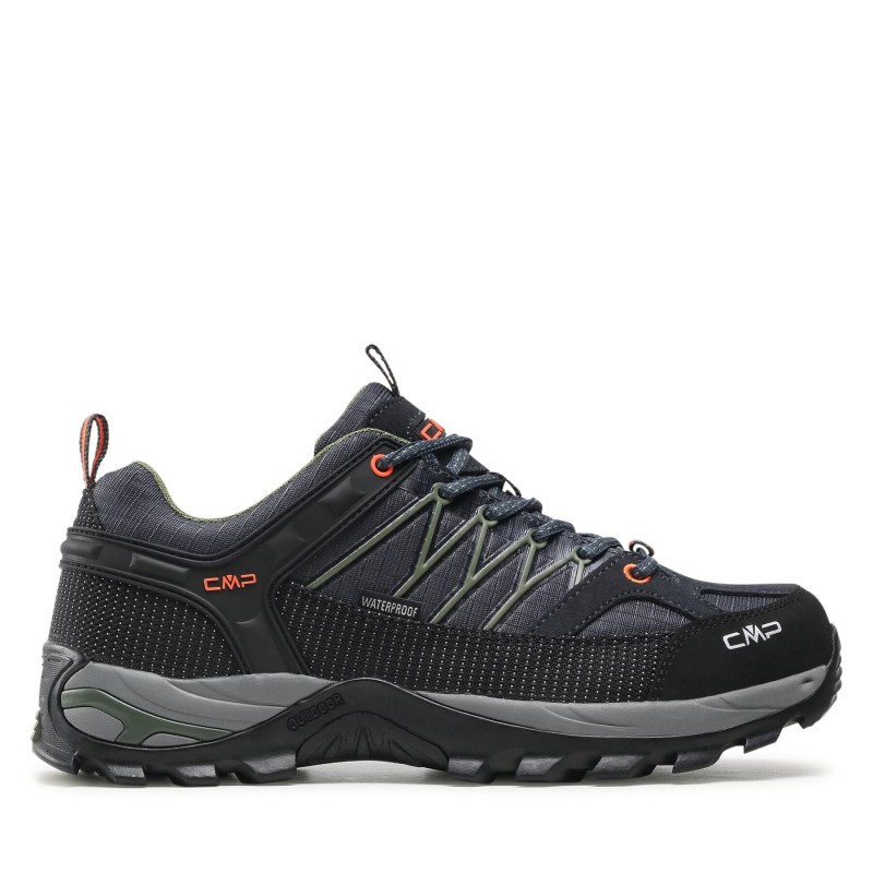 Trekkingschuhe CMP Rigel Low Trekking Shoe Wp 3Q54457 Schwarz