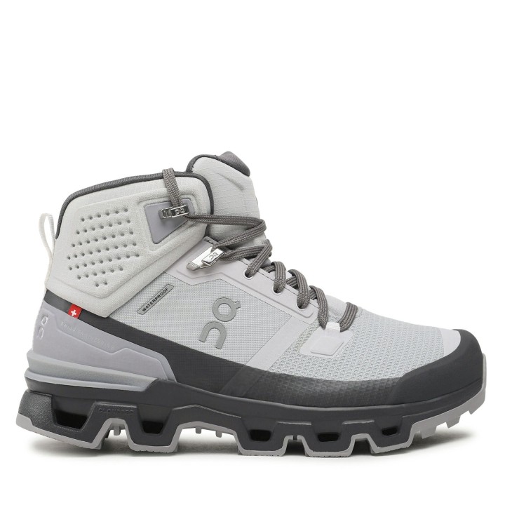 Trekkingschuhe On Cloudrock 2 Waterproof 63.98608 Grau