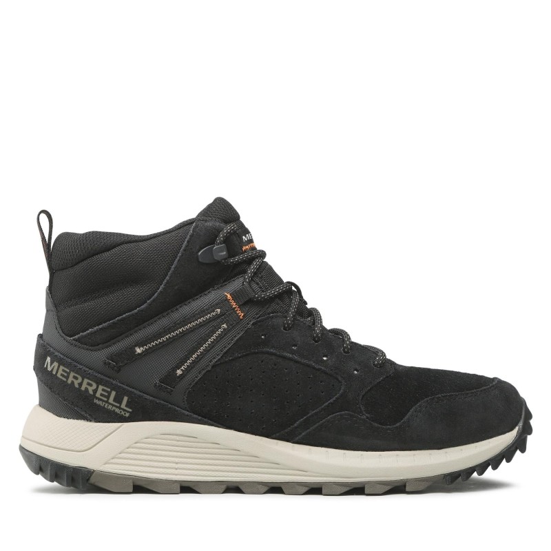 Trekkingschuhe Merrell Wildwood Sb Mid Wp J067285 Schwarz