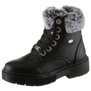 Dockers by Gerli Winterstiefel, mit Fellimitat am Schaftrand