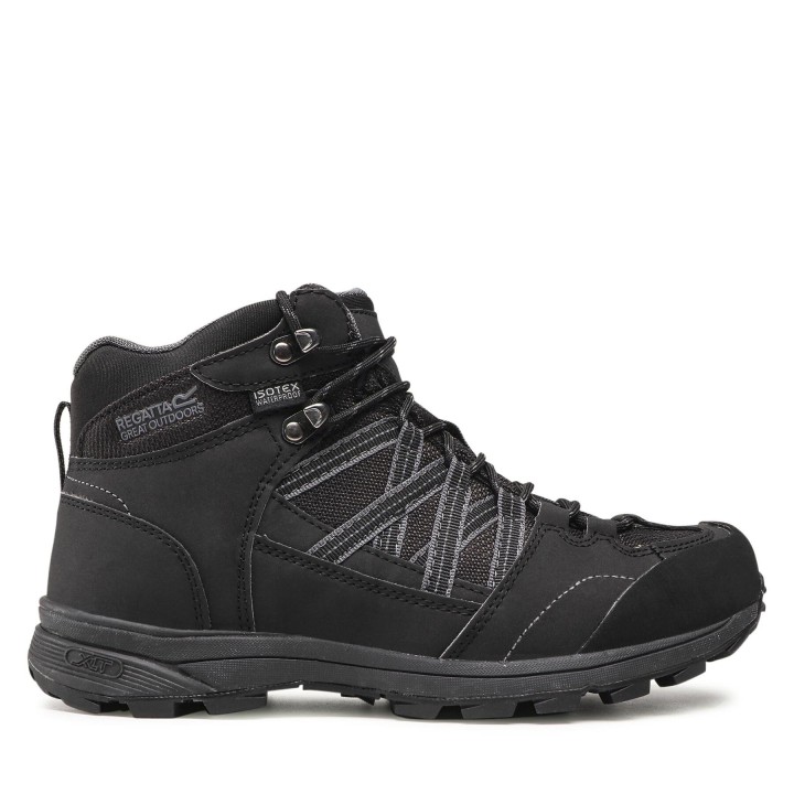 Trekkingschuhe Regatta Samaris II Mid RMF539 Schwarz