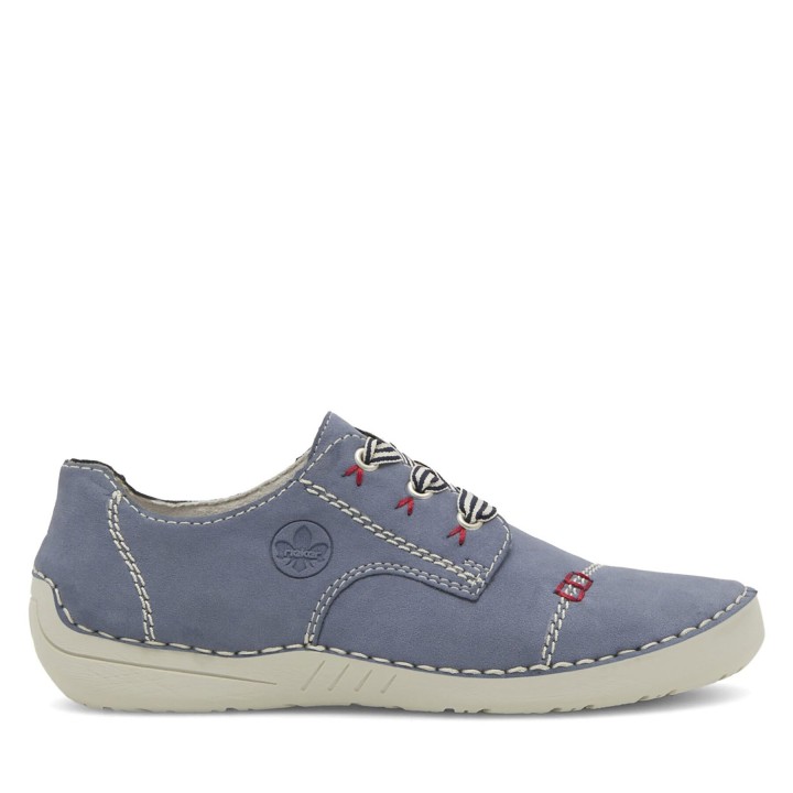 Halbschuhe Rieker 52520-14 Blau