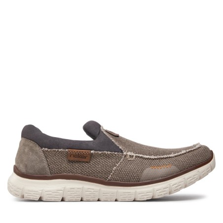 Halbschuhe Rieker B6651-64 Beige