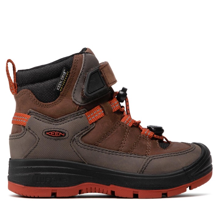 Trekkingschuhe Keen Redwood Mid Wp 1023884 Braun