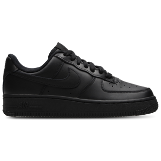 Nike Air Force Damen Schuhe - Schwarz - Größe: 35.5 - Leder - Foot Locker
