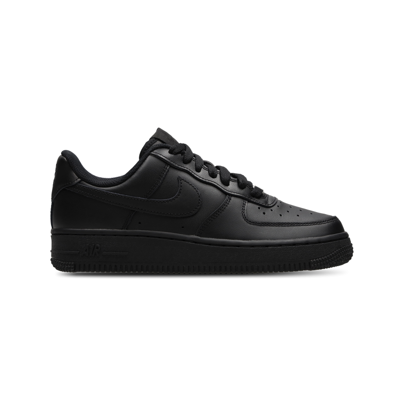 Nike Air Force Damen Schuhe - Schwarz - Größe: 35.5 - Leder - Foot Locker