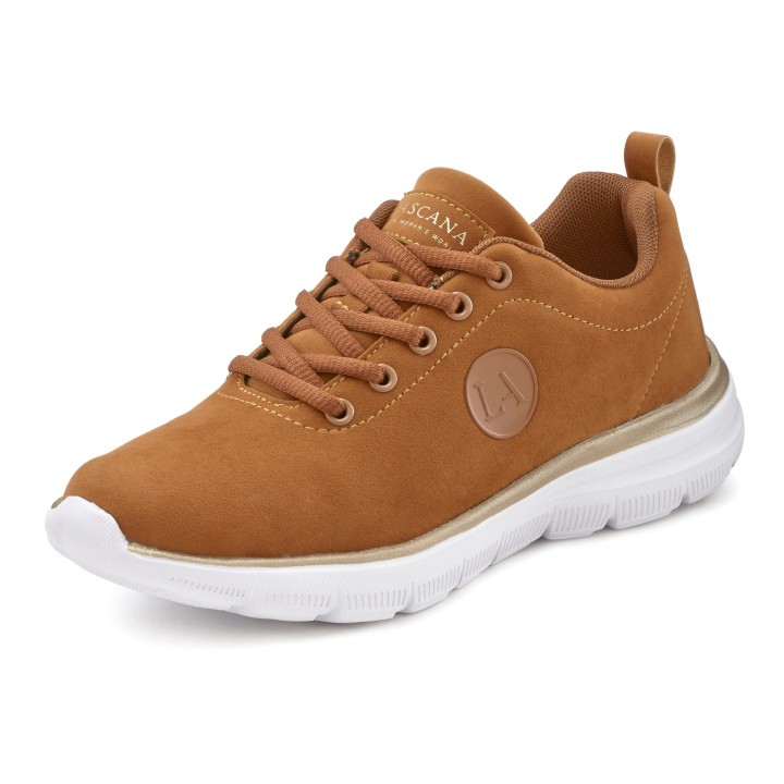 LASCANA Sneaker, pflegeleicht, ultraleicht, Schnürhalbschuhe, Freizeitschuhe, VEGAN