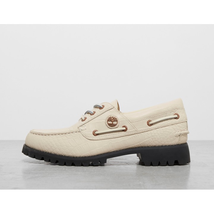 Timberland 3 Eye Authentic Boat Shoe - White