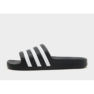 adidas Adilette Aqua Slides - Black - Womens, Black