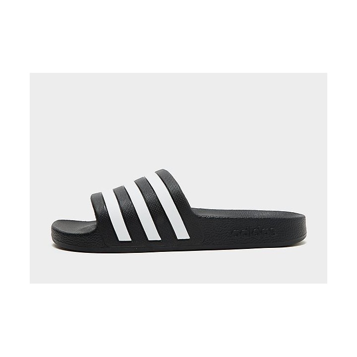 adidas Adilette Aqua Slides - Black - Womens, Black