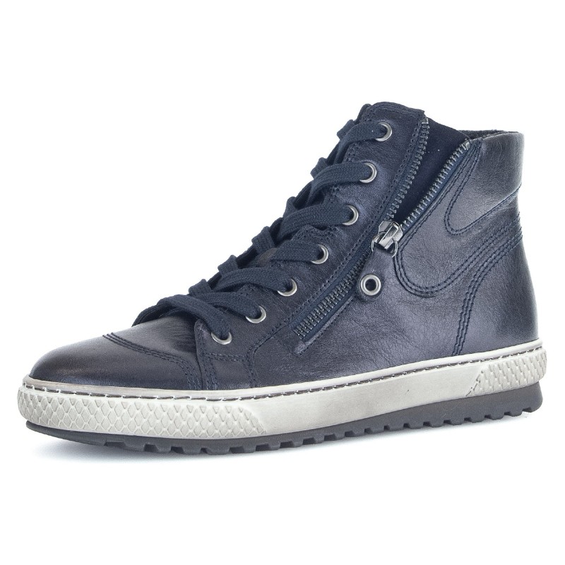 Gabor Sneaker, Freizeitschuh, Halbschuh, Schnürschuh mit OPTIFIT-Wechselfußbett