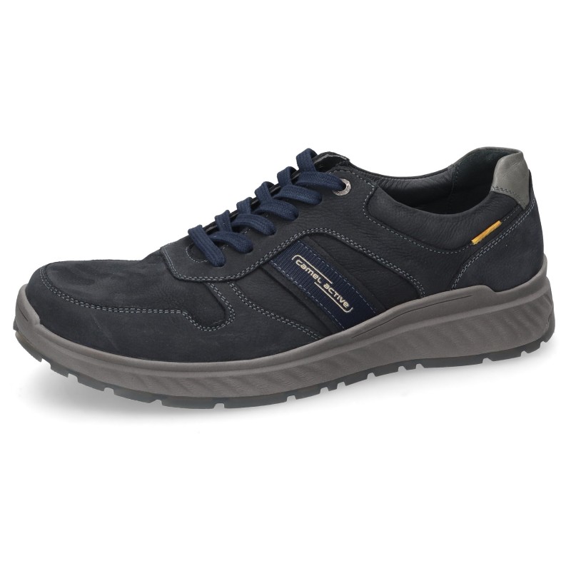 camel active Sneaker, Komfortschuh, Freizeitschuh mit bequemer Keilsohle