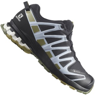 Salomon XA PRO 3D v8 GTX Black/Green Moss/Zen Blue