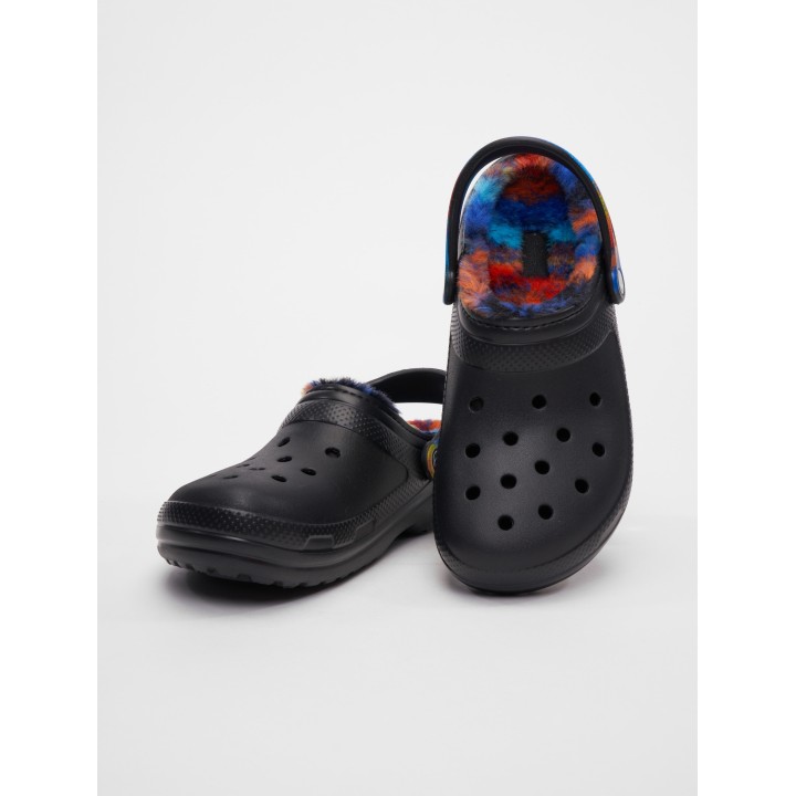 Crocs Classic Lined Spray Dye Clog Pantoletten
