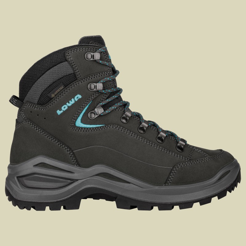 Renegade Evo GTX Mid Wide Women UK 7 grau - asphalt/türkis