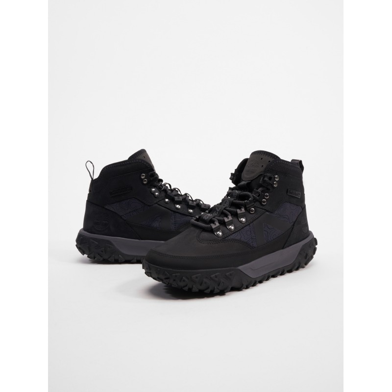 Timberland Green Strike Motion 6 Mid Lace up Waterproof Hiking Boots
