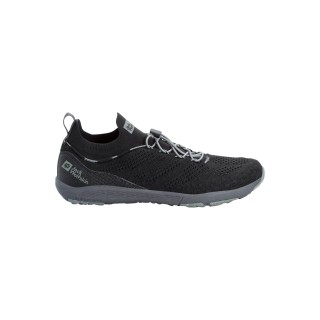 Jack Wolfskin Spirit Knit Low Men Regenerations-Schuhe Herren 46 grey,black Phantom