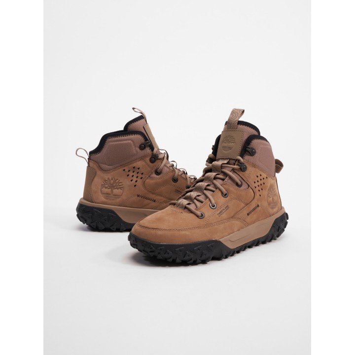 Timberland Green Strike Motion 6 Mid Lace up Hiking Boots