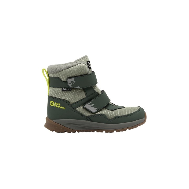 Jack Wolfskin Polar Bear-b Texapore Mid VC Kids Winterschuhe Kinder 28 green slate green