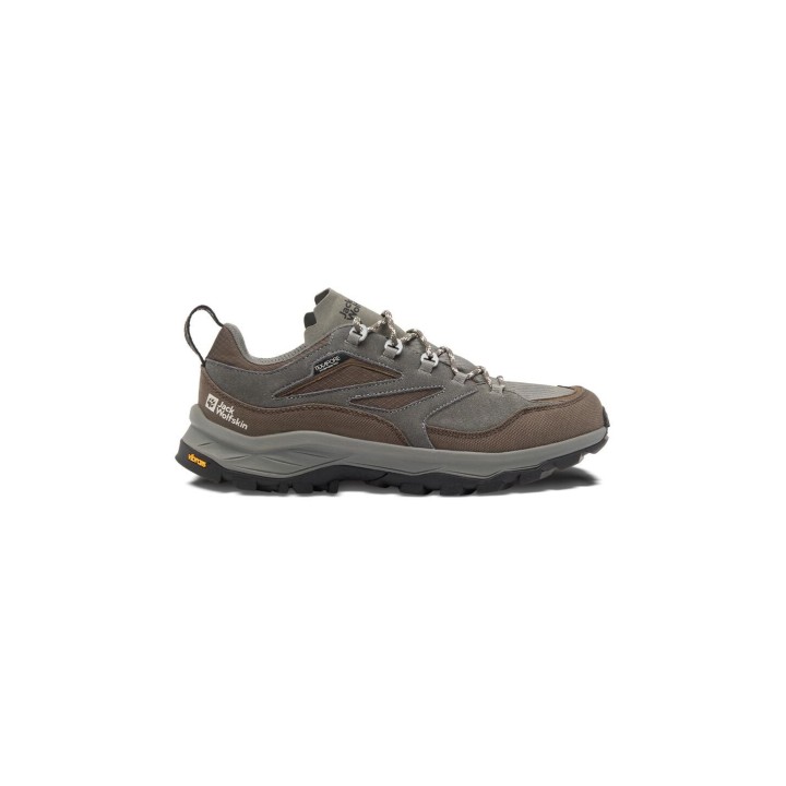 Jack Wolfskin Cyrox Texapore Low Men Wasserdichte Wanderschuhe Herren 47 brown cold coffee
