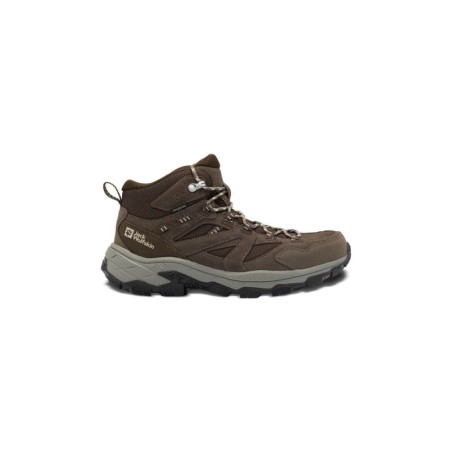 Jack Wolfskin Vojo Tour Texapore Mid Men Wasserdichte Wanderschuhe Herren 42 brown cold coffee
