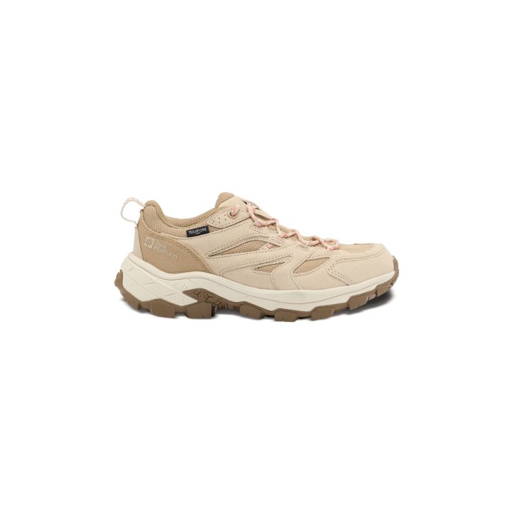Jack Wolfskin Vojo Tour Texapore Low Women Wasserdichte Wanderschuhe Damen 39.5 beige,grey seal