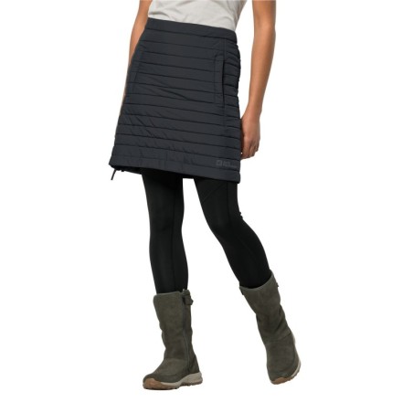 Jack Wolfskin Iceguard Skirt Winterrock Damen XS grey,black Phantom