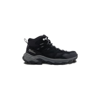 Jack Wolfskin Vojo Tour Texapore Mid Women Wasserdichte Wanderschuhe Damen 40.5 grey,black Phantom