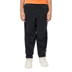 Jack Wolfskin Smileyworld Pants Youth Fleece-Hose Kinder S black granite black