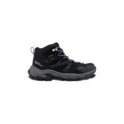 Jack Wolfskin Vojo Tour Backlength Texapore Mid Women Wasserdichte Wanderschuhe Damen 35.5 grey,black Phantom