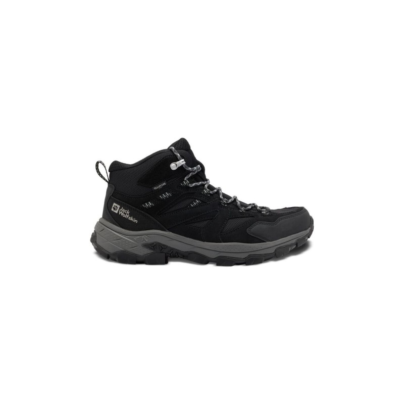 Jack Wolfskin Vojo Tour Texapore Mid Men Wasserdichte Wanderschuhe Herren 41 grey,black Phantom