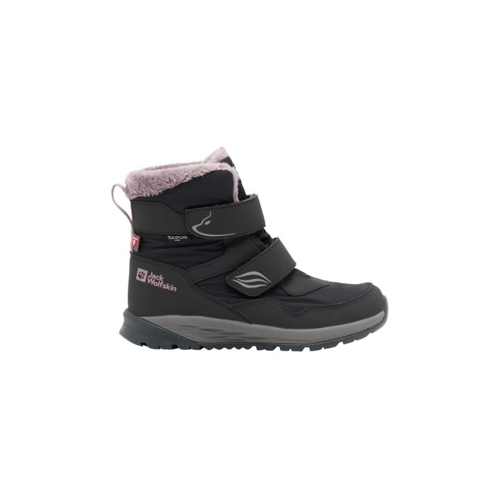 Jack Wolfskin Polar Bear-g Texapore Mid VC Kids Winterschuhe Kinder 26 grey,black Phantom