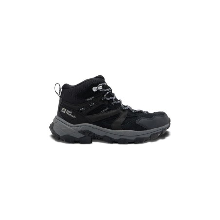 Jack Wolfskin Vojo Tour Backlength Texapore Mid Women Wasserdichte Wanderschuhe Damen 37 grey,black Phantom